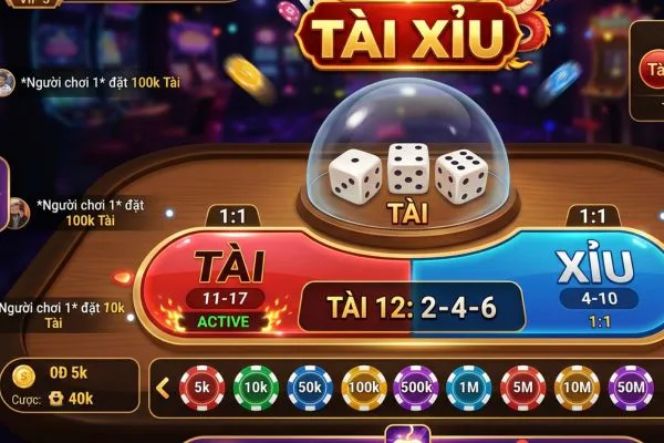 Luật chơi tài xỉu Go88